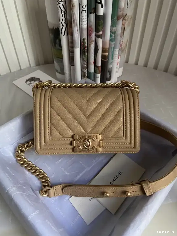 Firstbag Ru CHANEL 20CM 25CM BOY BAG 0515